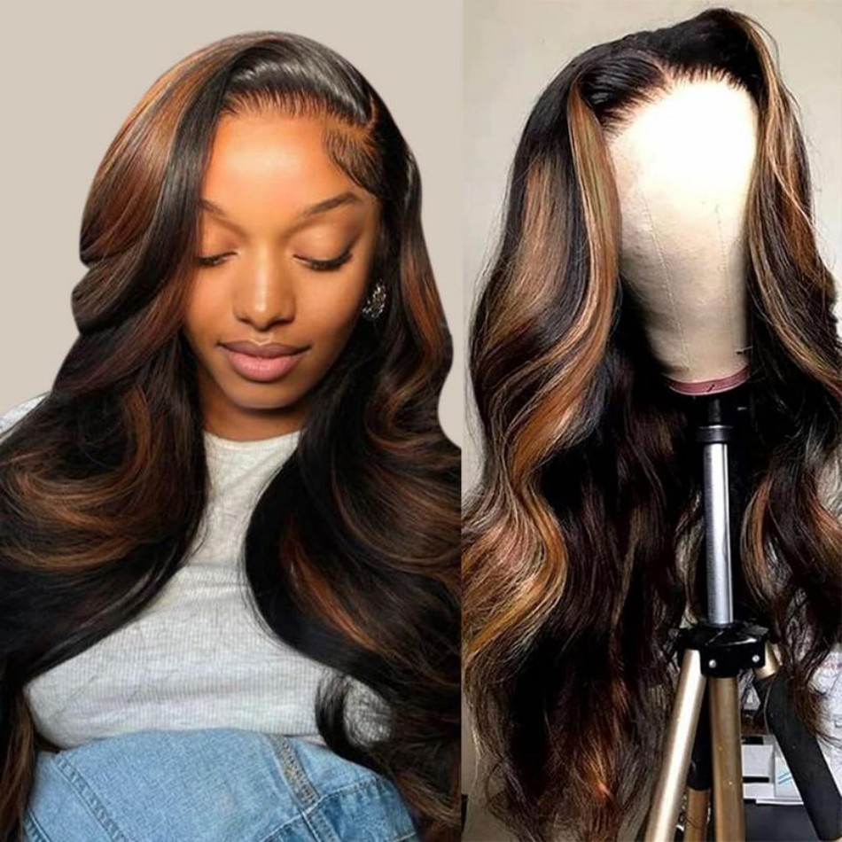 Human Hair Wigs - P1b30 onda do corpo perucas de