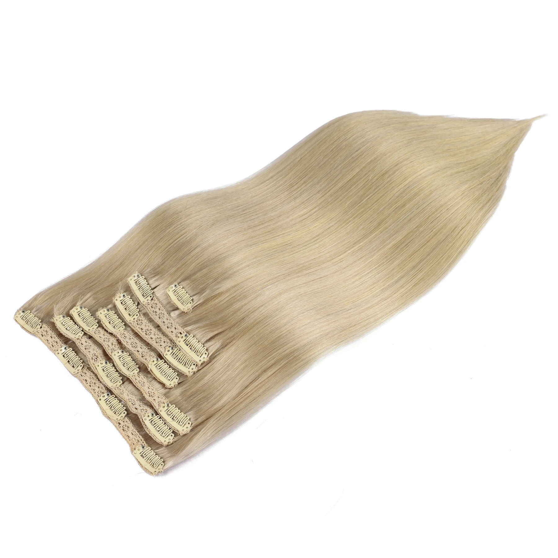 Extensões de Cabelo Preto Natu - Seamless Clip In Hair Extensions Human Hair avaliação e preço