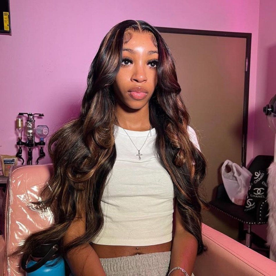 P1b30 onda do corpo perucas de - Human Hair Wigs avaliação e preço