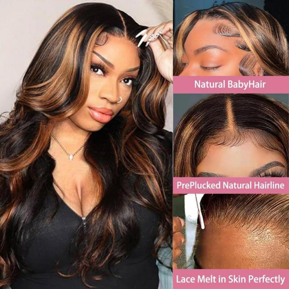 P1b30 onda do corpo perucas de - Human Hair Wigs avaliação e preço