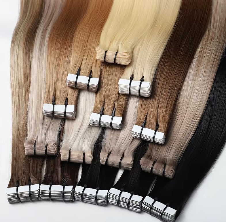 Extensões de Cabelo Humano com - Invisible Tape In Extensions Real Hair avaliação e preço